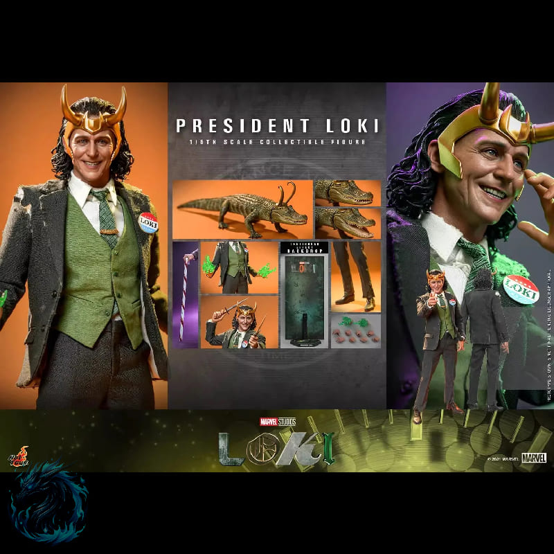 Action Figure Realista Presidente Loki