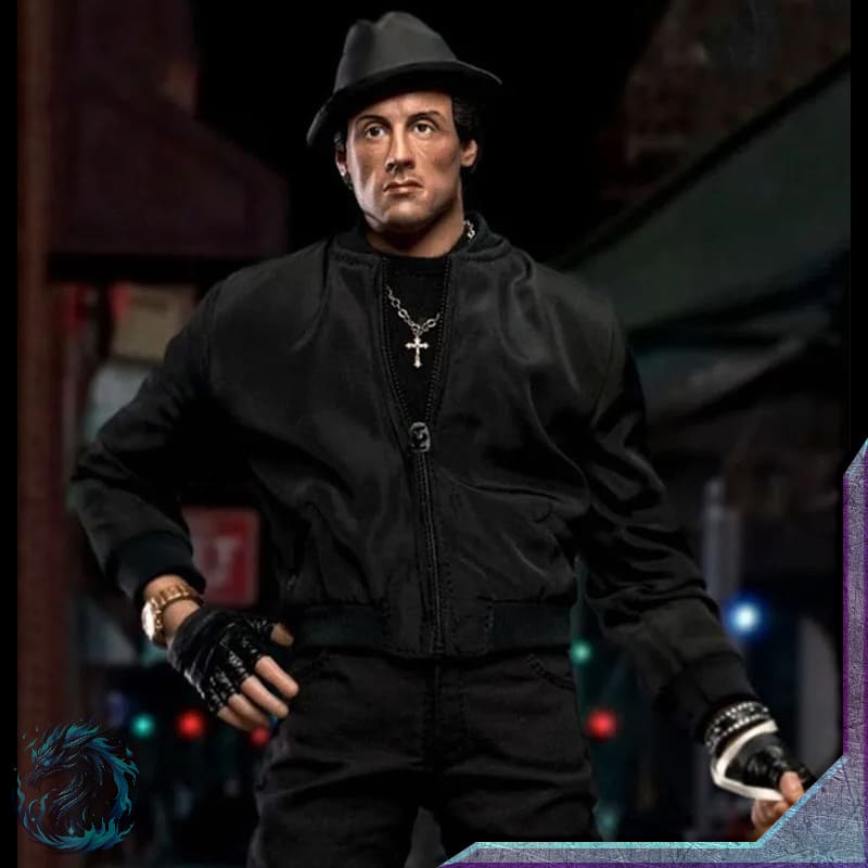 Action Figure Sylvester Stallone em Rocky 5