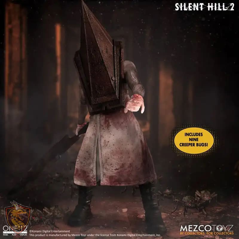 Action Figure Cabeça de Piramide Sangue Silent Hill 2