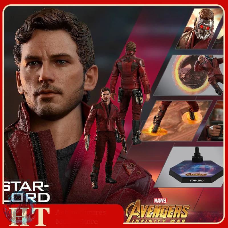 Action Figure Realista Peter Quill Senhor das Estrelas