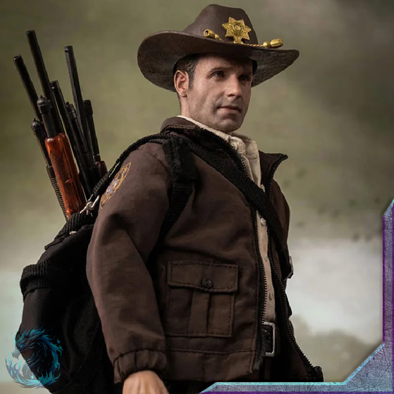 Action Figure Realista Rick Grimes The Walking Dead