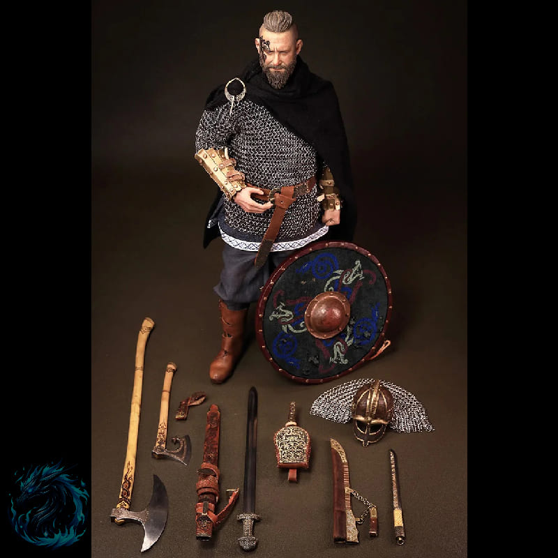 Action Figure Realista Ragnar Lothbrok Viking