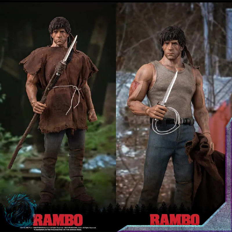 Action Figure Rambo Programado para Matar