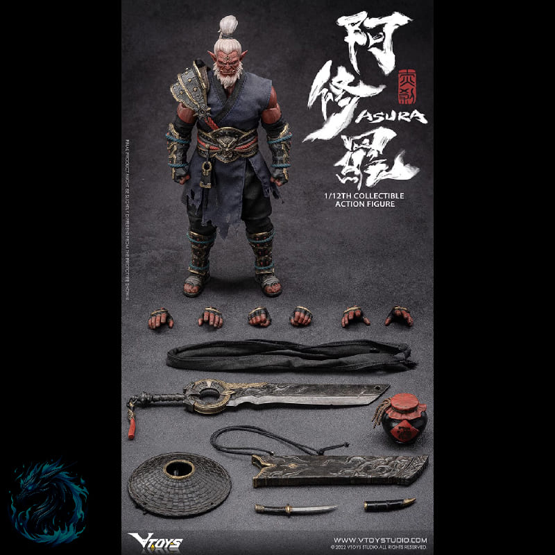 Action Figure Yokai Guerreiro Asura