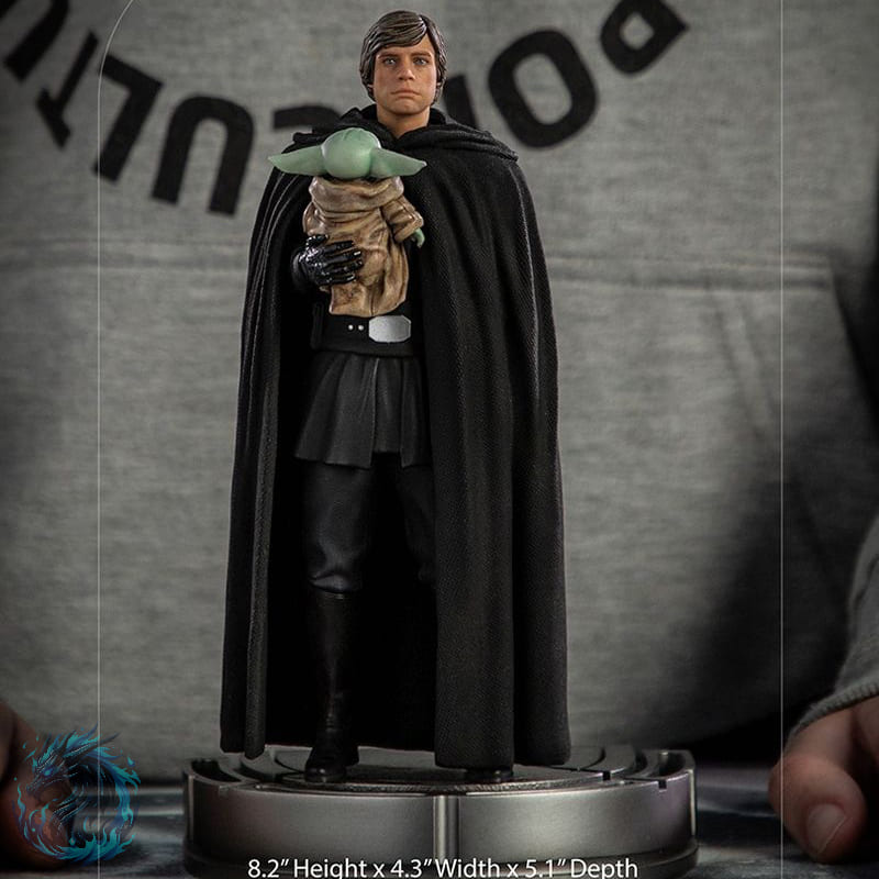 Action Figure Luke Skywalker e Grogu