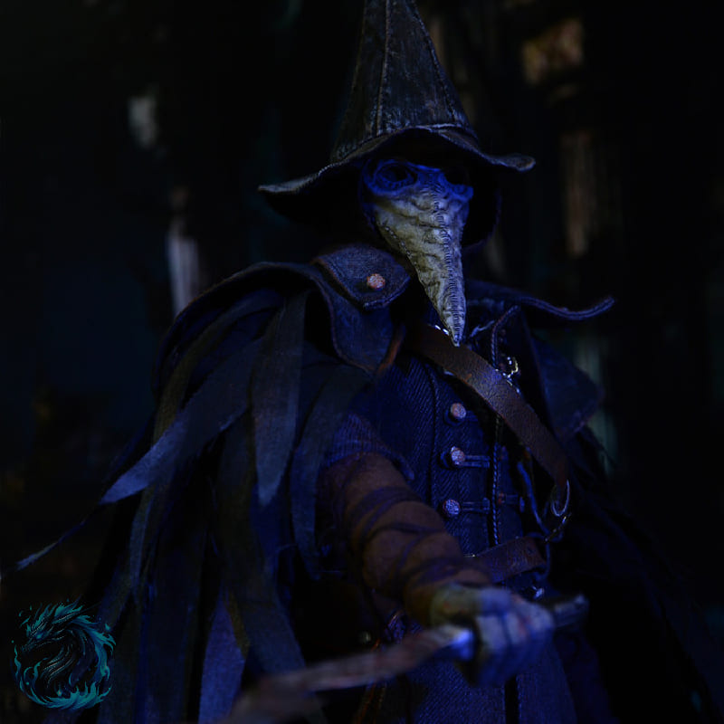 Action Figure Caçador Plague Doctor BloodBorne