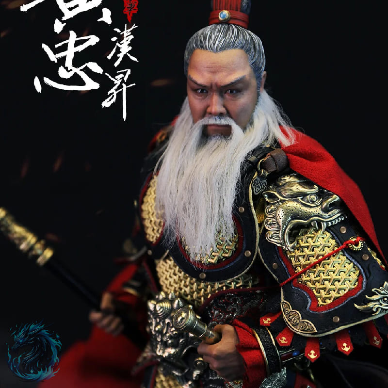 Action Figure Realista Huang Zhong Herói Ancestral Chines