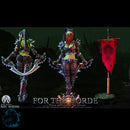 Action Figure Realista Garona Halforcen Assassina Orc