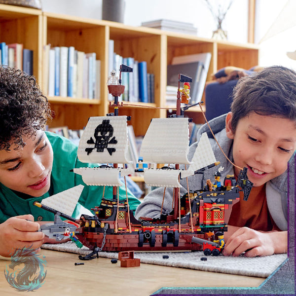 Lego Creator 3 Em 1 - Barco Pirata