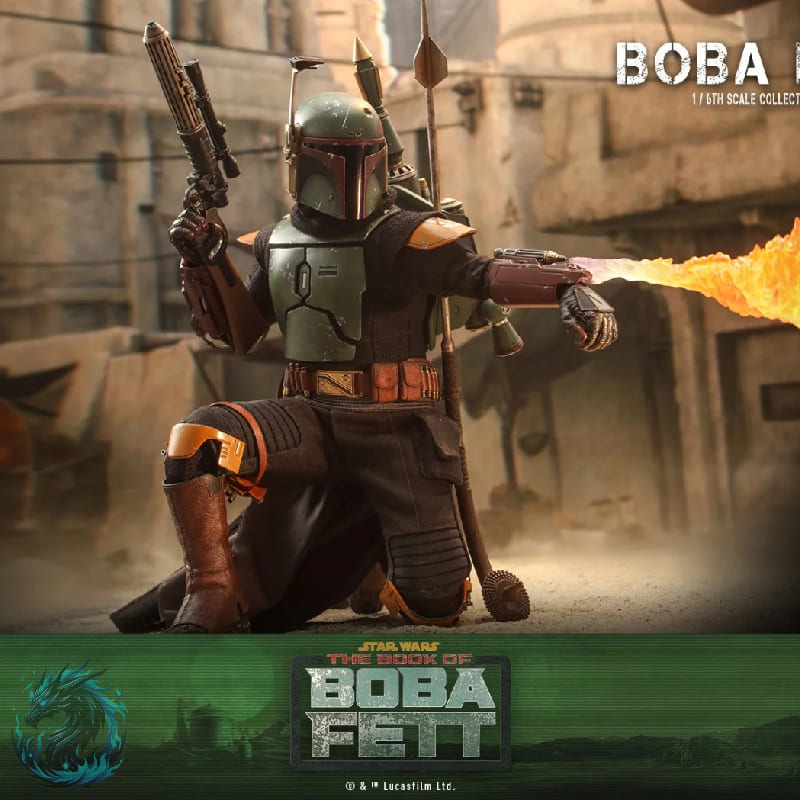 Action Figure Realista Boba Fett O Livro de Boba