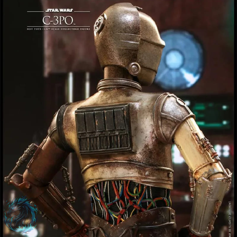 Action Figure Realista C-3PO Star Wars Ataque dos Clones