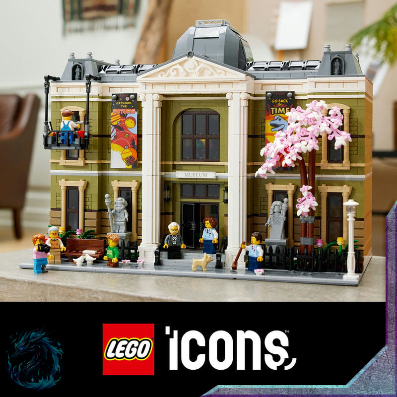 Lego Icons - Museu de Historia Natural