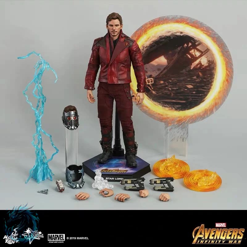 Action Figure Realista Peter Quill Senhor das Estrelas