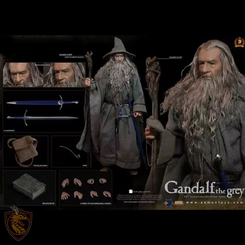 Action Figure Gandalf o Cinzento