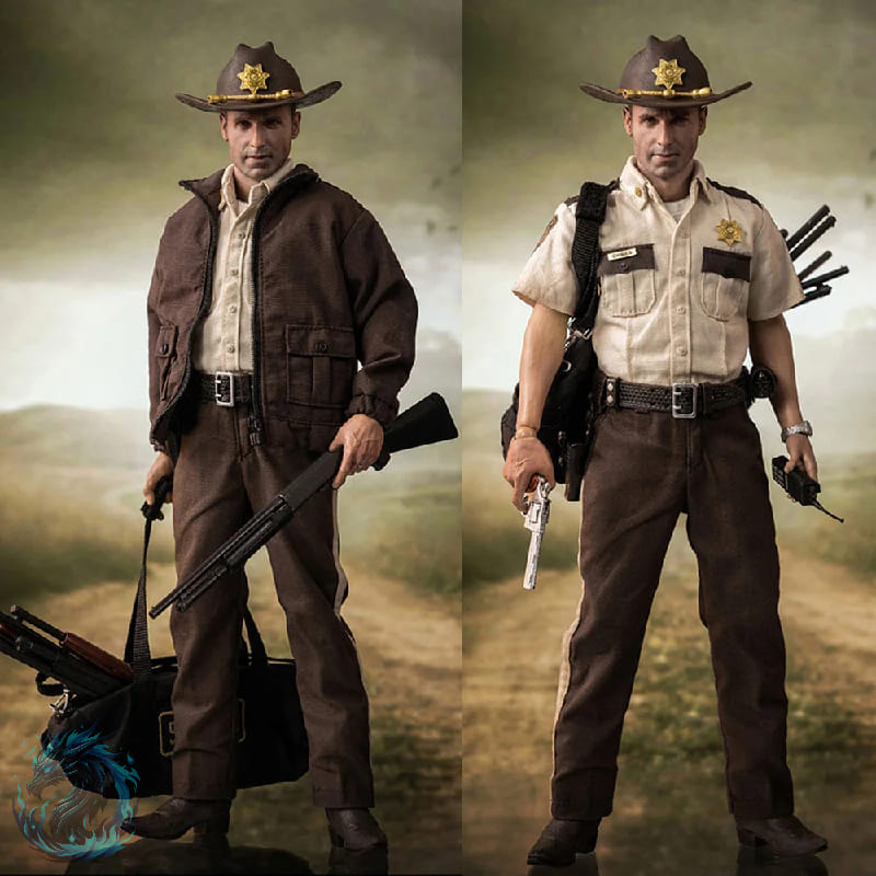 Action Figure Realista Rick Grimes The Walking Dead