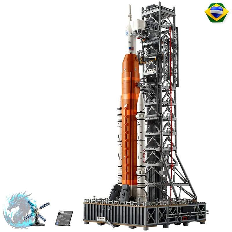 Lego Icons - Sistema de Lançamento Espacial Artemis da NASA