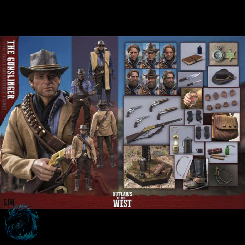 Action Figure Realitas Arthur Morgan Red Dead Redemption 2