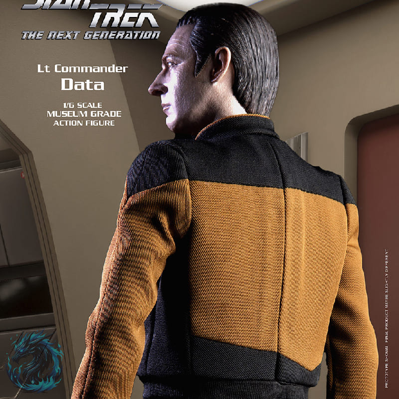 Action Figure Realista Picard e Data
