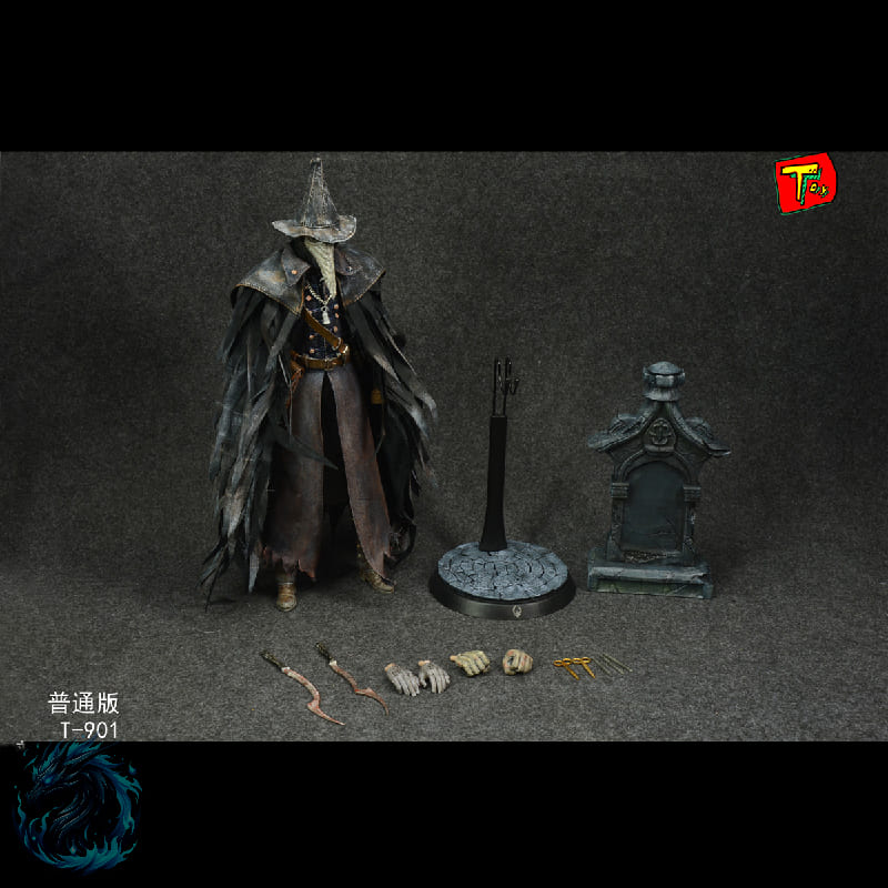 Action Figure Caçador Plague Doctor BloodBorne