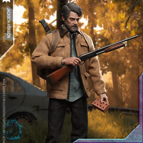 Action Figure, Hiper Realista de Joel , Ellie e Estalador The Last of Us part 2