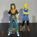 Action Figure Androids 17 e 18 Dragon Ball Z Na Compra do Android 17 Leva o 18