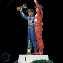 Action Figure Ayrton Senna e Alain Prost