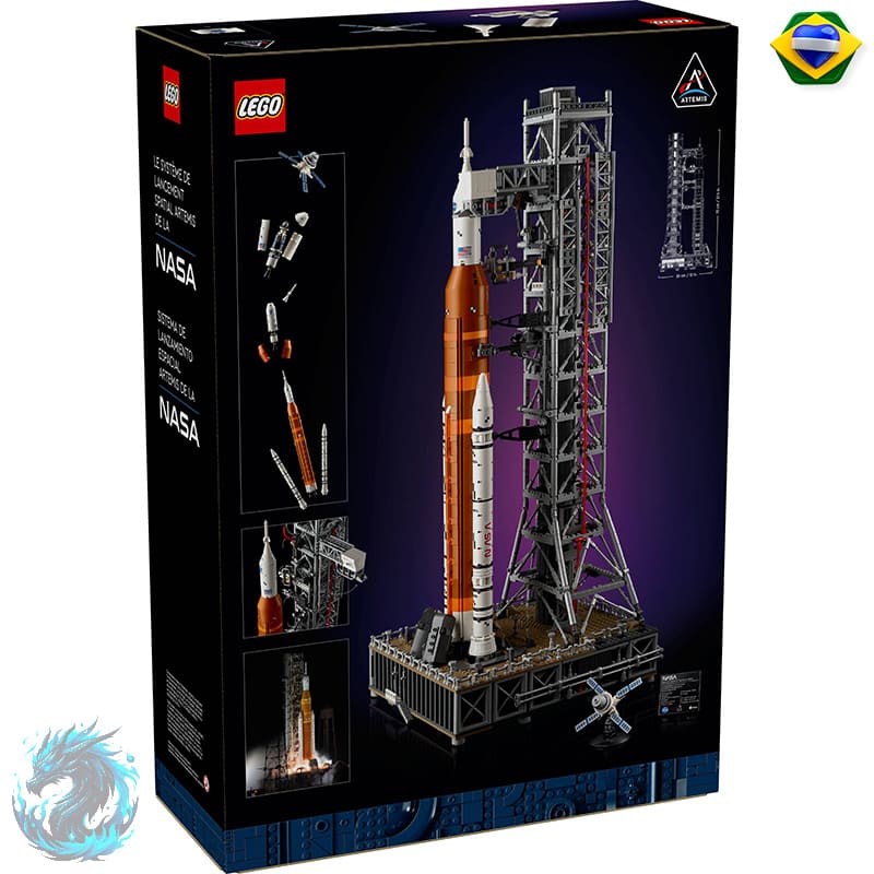 Lego Icons - Sistema de Lançamento Espacial Artemis da NASA