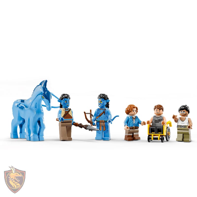 Lego Montanhas Flutantes Site 26 e RDA Samson Avatar