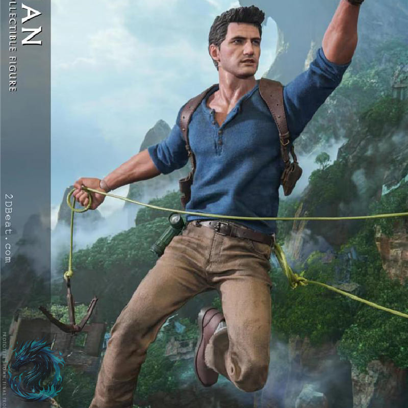 Action Figure Realista Nathan Drake Uncharted 4