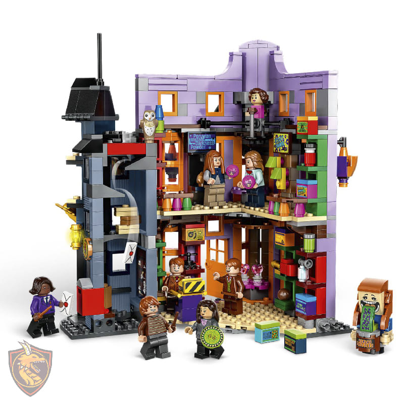 Lego Beco Diagonal Gemialidade Weasley Harry Potter