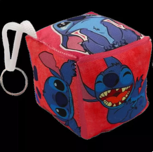 Chaveiro Almofada Stitch