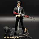 Action Figure John Wick + Cachorro de Brinde