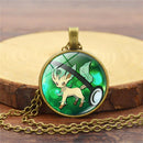 Colar Pokebola Tema Pokemon