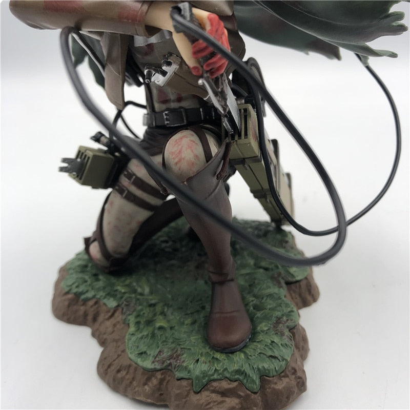 Action Figure Levi Ackerman Ataque do Titãs