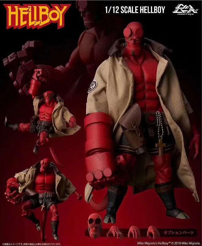 Action Figure Hellboy Cartoon