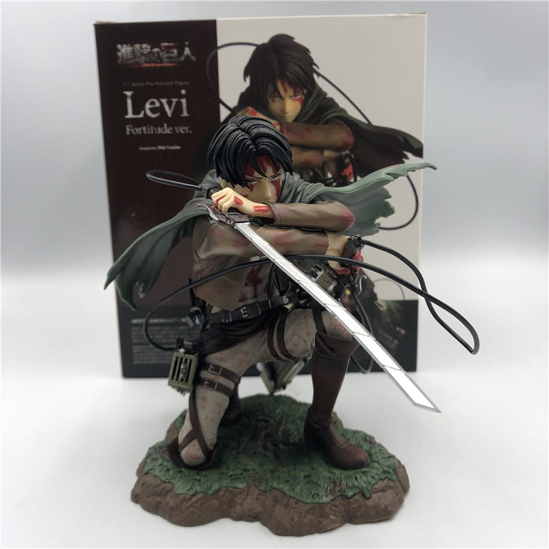 Action Figure Levi Ackerman Ataque do Titãs