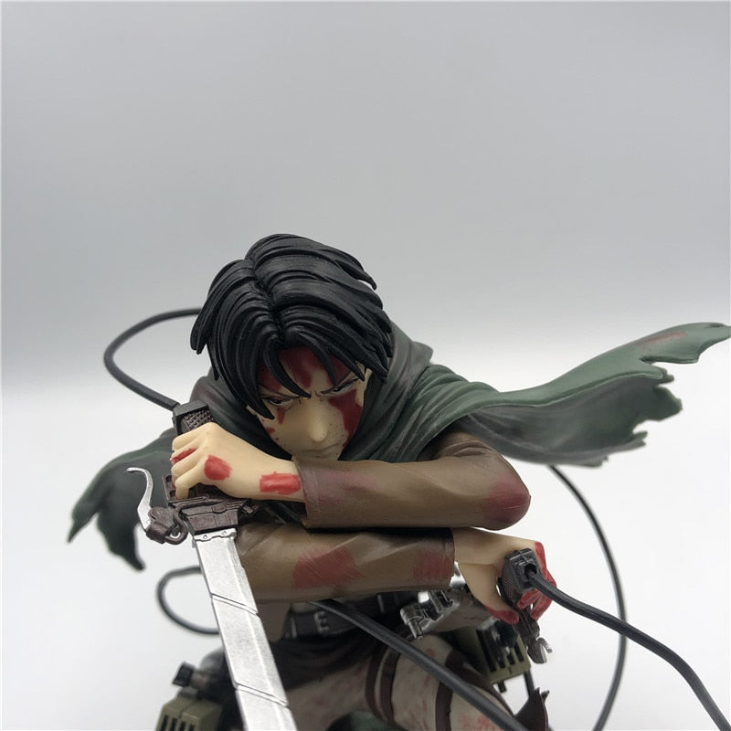 Action Figure Levi Ackerman Ataque do Titãs