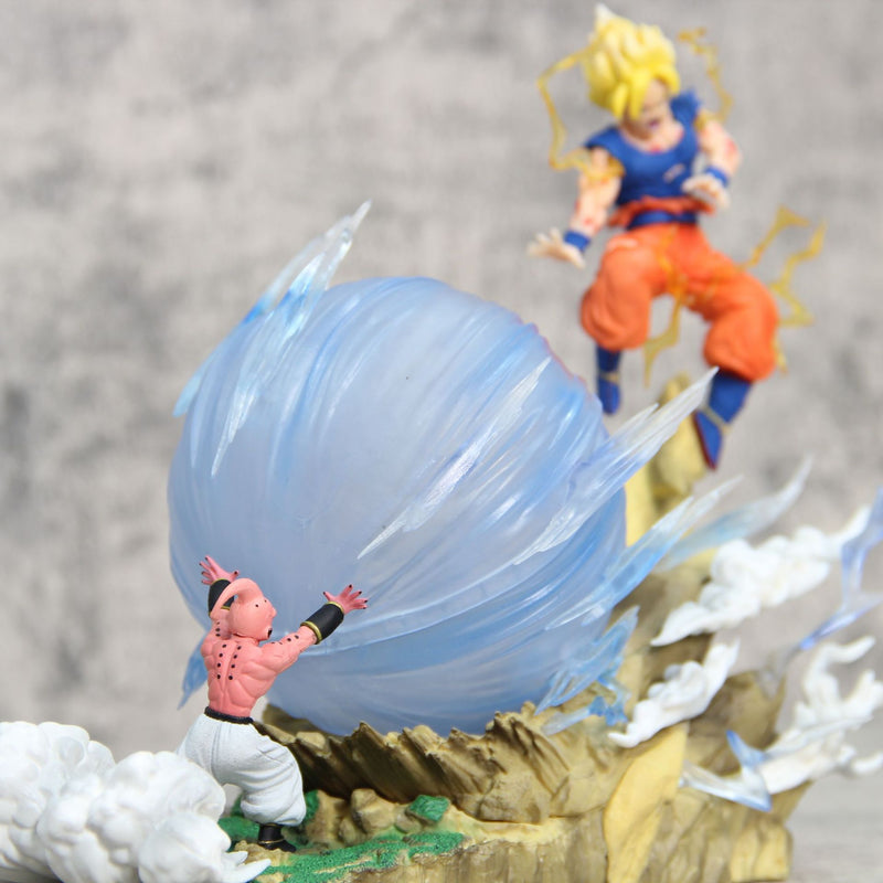 Action Figure Goku Vs Majin Boo