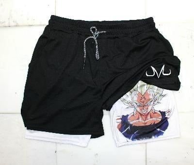 Bermudas Dupla Camada Tema Dragon Ball