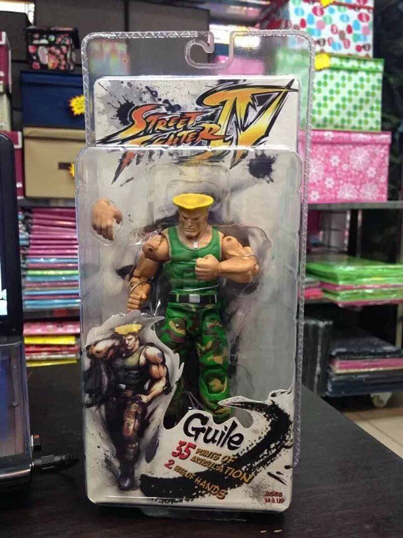 Action Figures Personagens Street Fighter