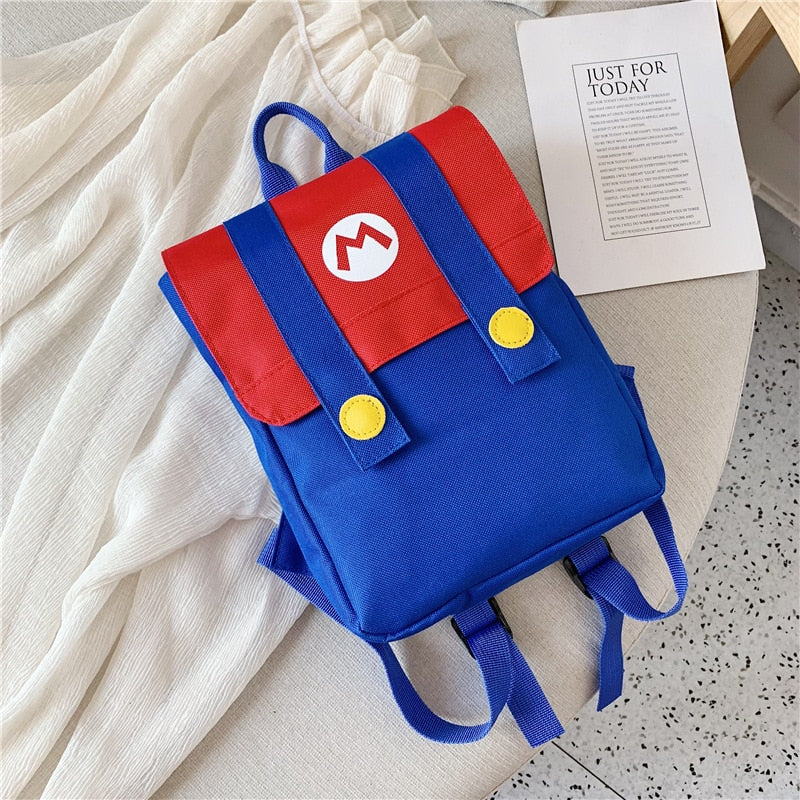 Mochila Infantil Super Mario e Luigi