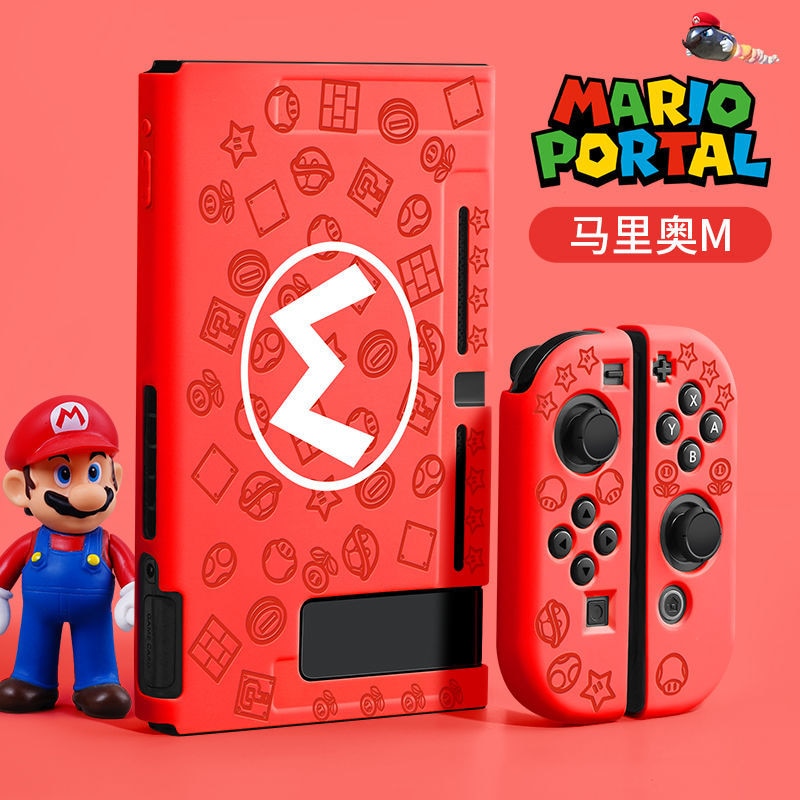 Capa Protetora de Silicone Super Mario e Pikachu