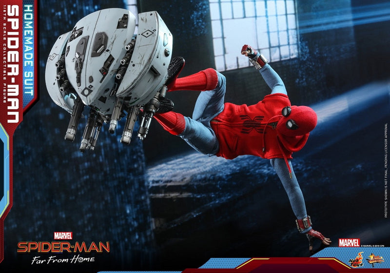 Action Figure Spider Man Uniforme Caseiro