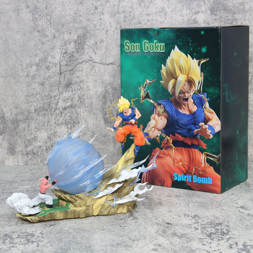 Action Figure Goku Vs Majin Boo Universogeeky