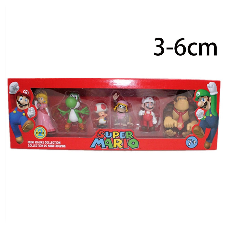 Lote coleção Personagens Super Mario