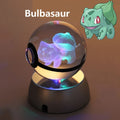 Pokebola de cristal com pokemon