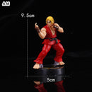 Miniaturas Ken e Ryu Street Fighter