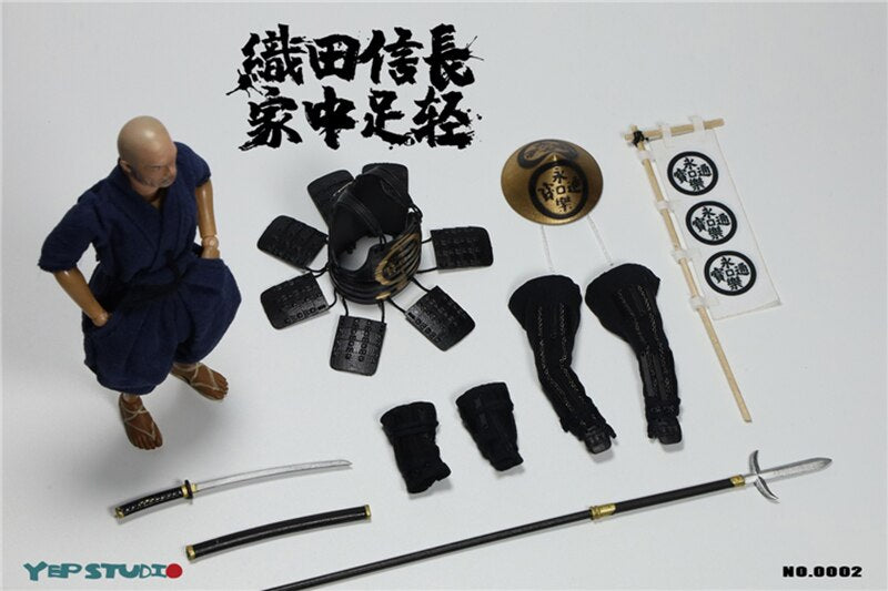 Action Figure Infantaria Samurai Nobunaga