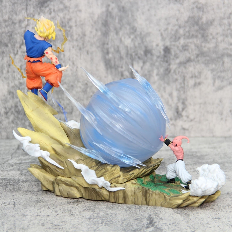 Action Figure Goku Vs Majin Boo