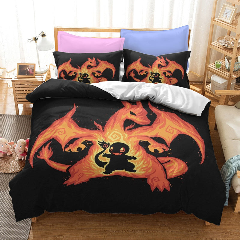 Roupas de Cama Tema Pokemon